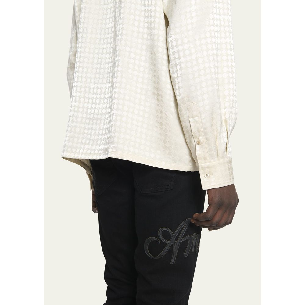 Amiri white viscose shirt